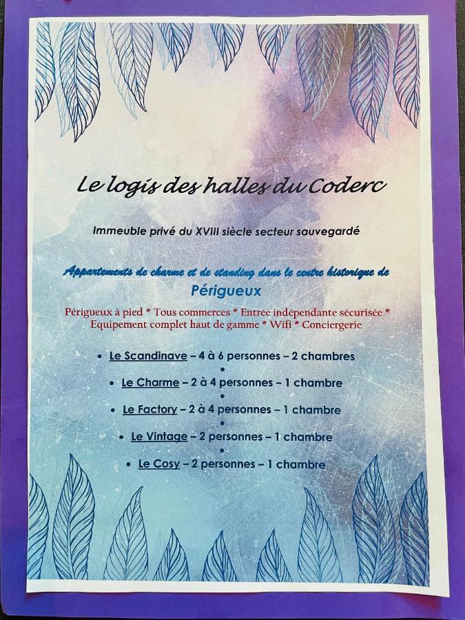 Logis Des Halles Du Coderc Διαμέρισμα Périgueux Εξωτερικό φωτογραφία